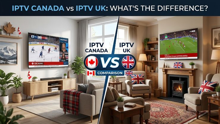 IPTV Canada vs IPTV UK: What's the Difference?